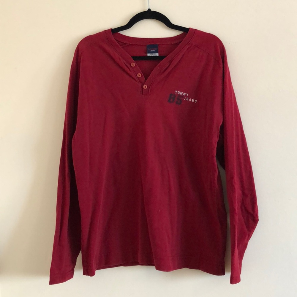 Vintage Tommy Jeans Henley
